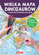 Mapa Dinoz... - Opracowanie Zbiorowe -  fremdsprachige bücher polnisch 