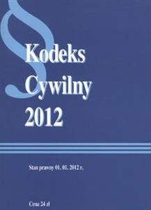 Obrazek Kodeks cywilny 2012