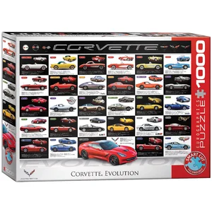Bild von Puzzle 1000 Corvette Evolution 6000-0683
