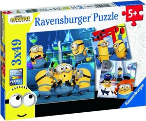 Bild von Puzzle 2D 3x49 Minionki 2 5082