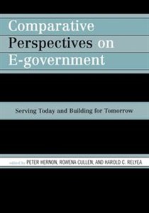 Obrazek Comparative Perspectives on E-Government Serving Today and Building for Tomorrow