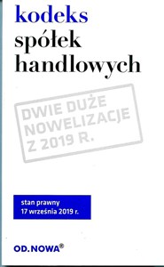 Obrazek Kodeks spółek handlowych