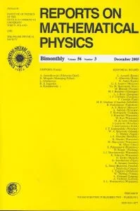 Obrazek Reports on Mathematical Physics 56/3