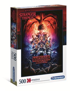 Obrazek Puzzle 500 netflix Stranger things 35087