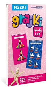 Obrazek Fiszki Grajki 4-5 lat