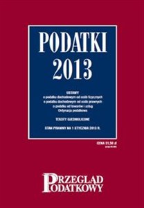 Obrazek Podatki 2013