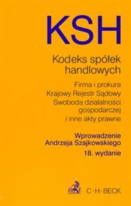 Bild von Kodeks spółek handlowych wraz z indeksem rzeczowym