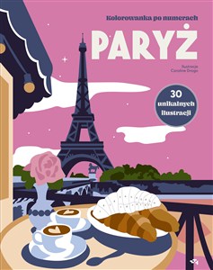 Bild von Paryż. Kolorowanka po numerach