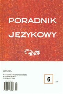 Bild von Poradnik językowy 6/2008