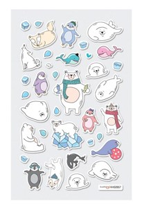 Obrazek Mini naklejki Itsy bitsy Arktyka