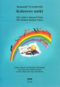 Bild von Kolorowe nutki Łatwe utwory na skrzypce i fortepian