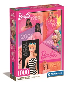 Bild von Puzzle 1000 Compact Barbie 39806