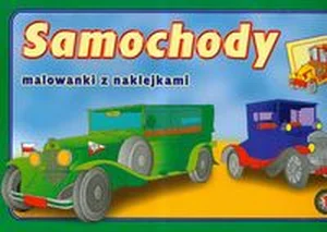 Bild von Samochody 1 malowanki z naklejkami