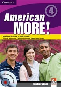 Bild von American More! Level 4 Student's Book with CD-ROM