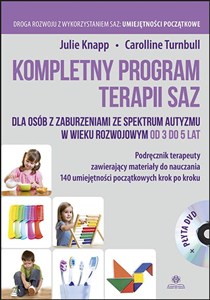 Obrazek Kompletny program terapii SAZ + CD dla osób z zaburzeniami ze spektrum autyzmu w wieku rozwojowym od 3 do 5 lat