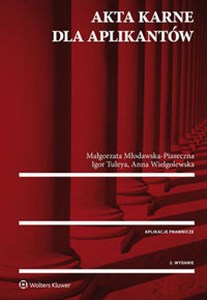 Obrazek Akta karne dla aplikantów