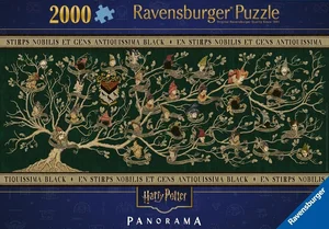 Bild von Puzzle 2D: Panorama Harry Potter Rodowód 2000el