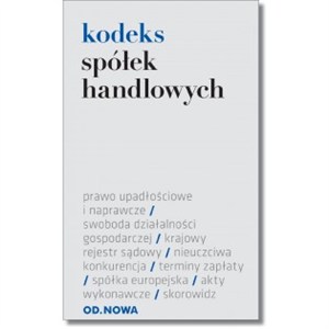 Obrazek Kodeks spółek handlowych