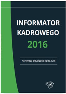Obrazek Informator kadrowego 2016