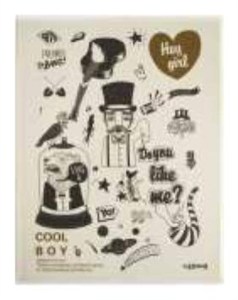 Obrazek Notes A5/80K biały Hey Boy