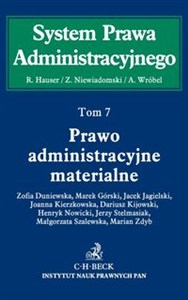 Obrazek Prawo administracyjne materialne Tom 7