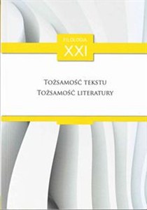 Bild von Tożsamość tekstu, tożsamość literatury