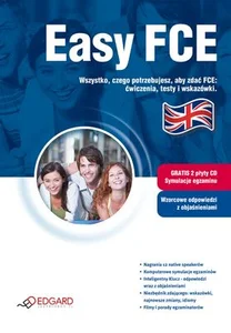 Bild von Easy FCE + 2 płyty CD Wszystko, czego potrzebujesz, aby zdać FCE: ćwiczenia, testy i wskazówki.