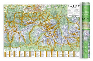 Bild von Mapa zdrapka Tatry 1:50 000
