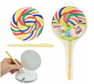 Obrazek Notes z długopisem Lizak