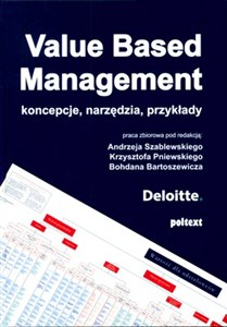 Obrazek Value Based Management koncepcje narzędzia przykłady