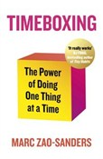 Polnische buch : Timeboxing... - Marc Zao-Sanders