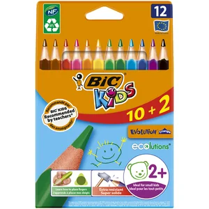 Bild von Kredki Evolution Triangle 12 sztuk
