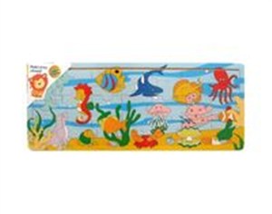 Bild von Układanka drewniana - Morskie zwierzaki