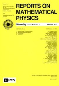 Bild von Reports on Mathematical Physics  90/2 Polska