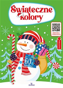 Bild von Kolorowanka z kodem QR - Świąteczne kolory