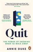 Polnische buch : Quit - Annie Duke