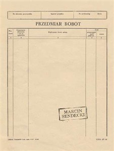 Obrazek Przedmiar robót