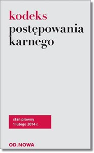 Obrazek Kodeks postępowania karnego