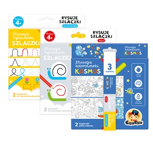 Bild von CzuCzu Zestaw rysowanek Kosmos 4+