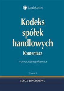 Bild von Kodeks spółek handlowych Komentarz