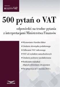 Obrazek 500 pytań o Vat