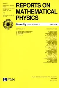 Bild von Reports on Mathematical Physics 93/2