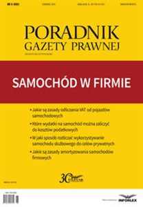 Obrazek Samochód w firmie Poradnik Gazety Prawnej 6/2017