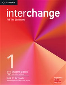 Obrazek Interchange 1 Student's Book with Online Self-Study