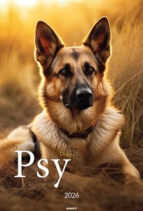 Bild von Kalendarz 2026 ścienny A3 Psy