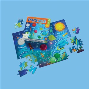 Bild von Holograficzne puzzle 60 el. Przestrzeń kosmiczna