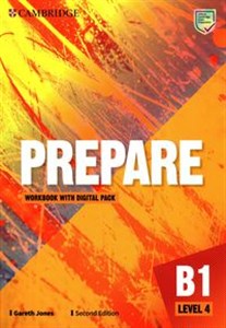 Obrazek Prepare Level 4 Workbook with Digital Pack