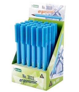 Obrazek Długopis prosty niebieski (24szt) D.RECT