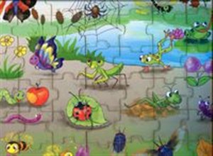 Bild von Układanka drewniana Jezioro 48 elementów