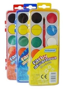 Bild von Farby akwarelowe 12 kolorów